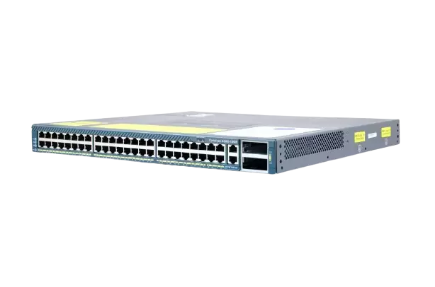 Cisco WS-C4948-10GE-S 48-Port Gigabit Switch + 10GB – Refurbished, Rack Mountable